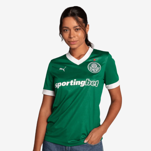 Camisa Feminina Puma Palmeiras 2025/26 I Torcedor