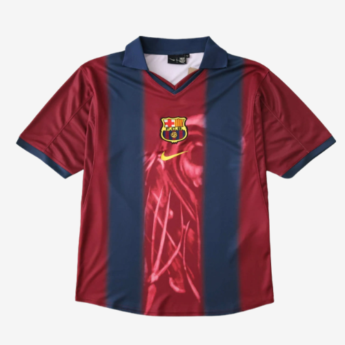 Camisa Travis Scott x Nike Barcelona Retro 2000/01 Home
